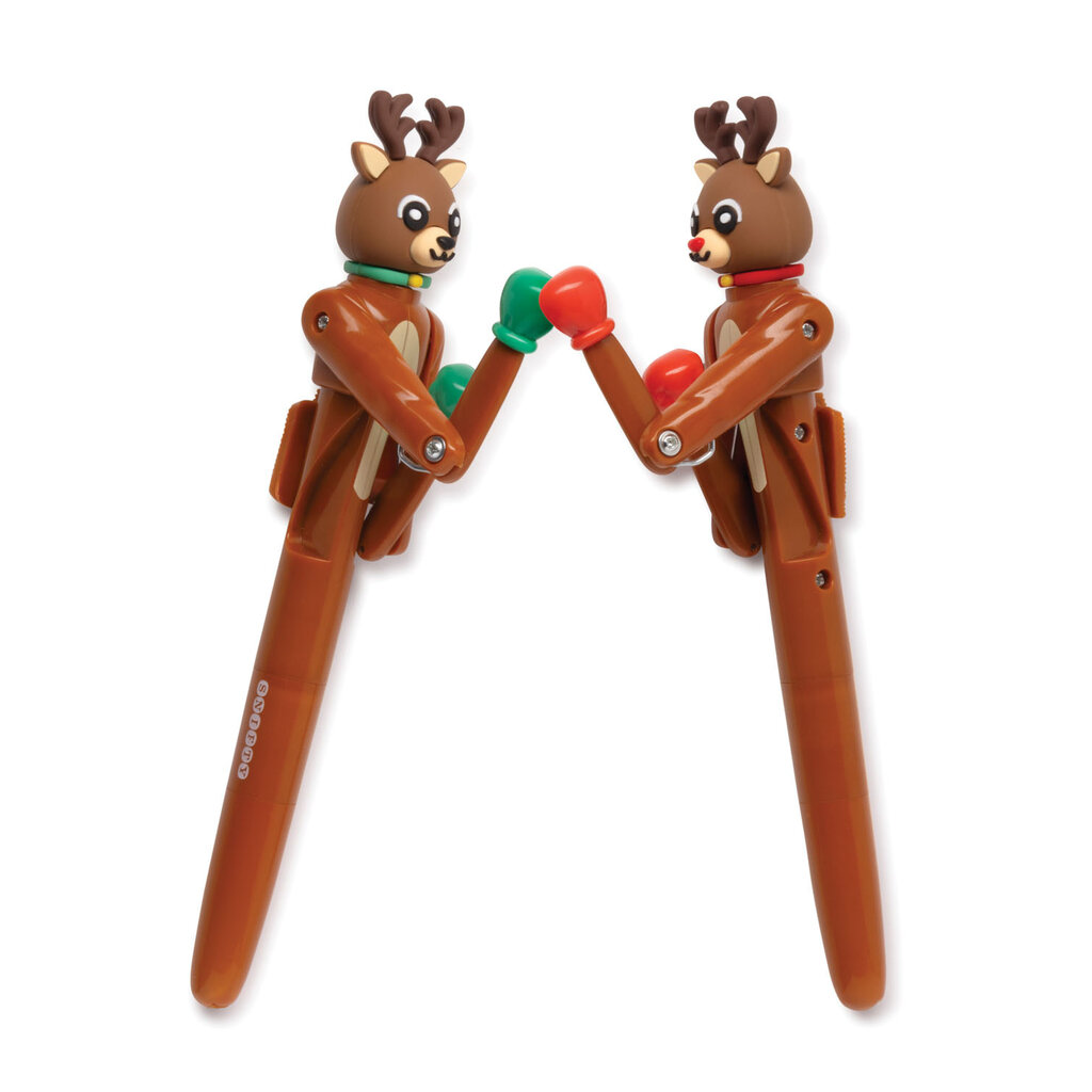 SNIFTY Boxing Reindeer Action Pens