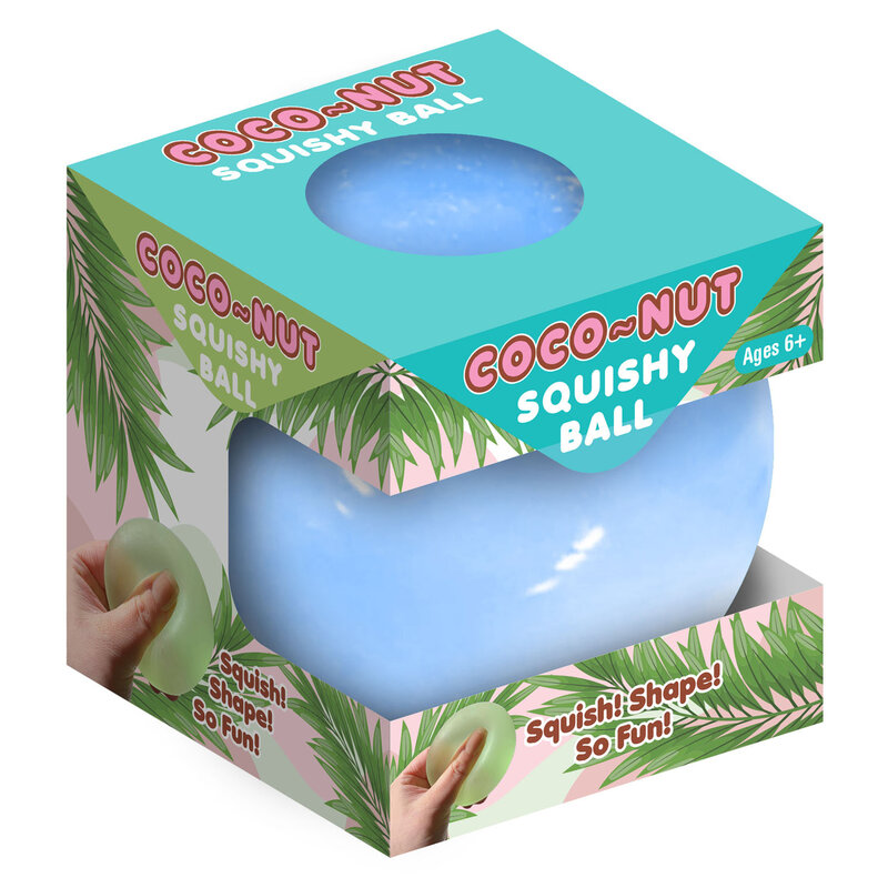 ZORBITZ Coco-nut Squishy Ball