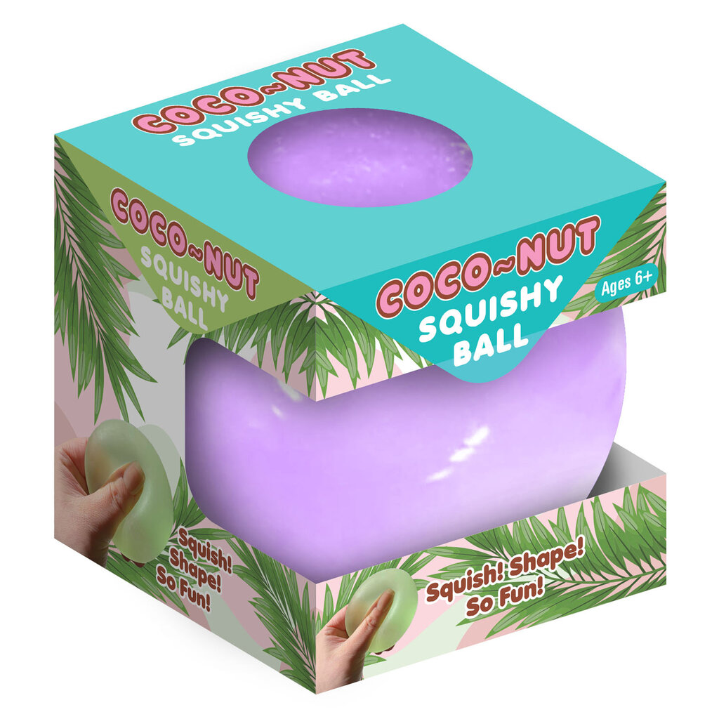 ZORBITZ Coco-nut Squishy Ball