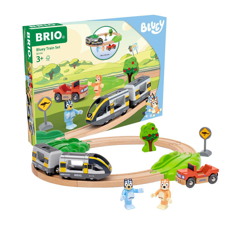 RAVENSBURGER Brio Bluey Train Set