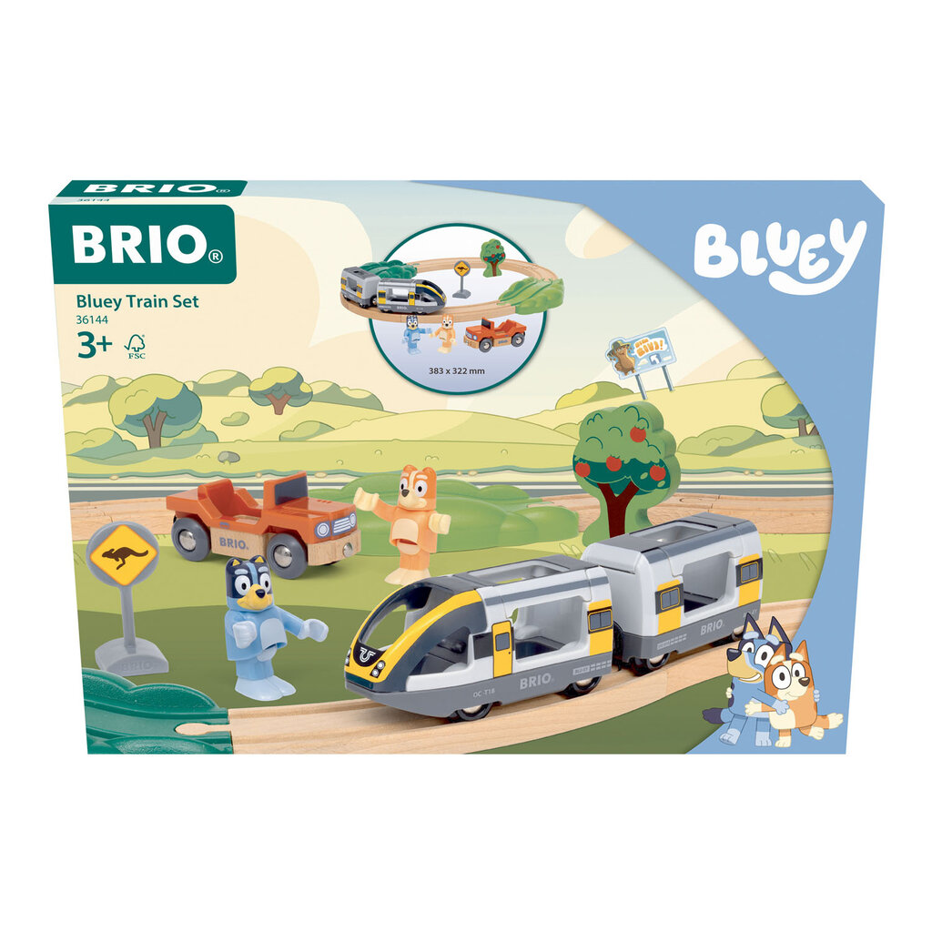 RAVENSBURGER Brio Bluey Train Set