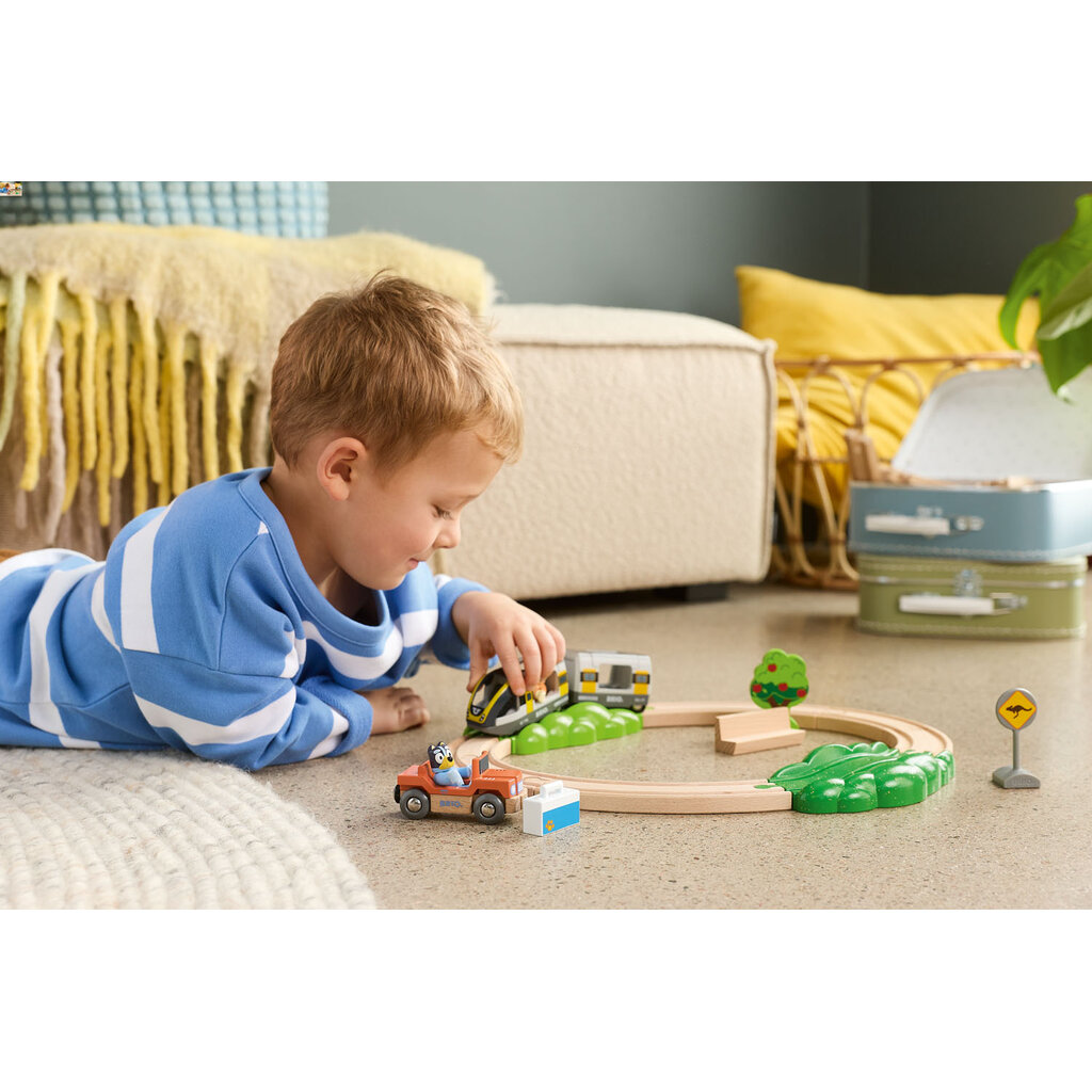 RAVENSBURGER Brio Bluey Train Set