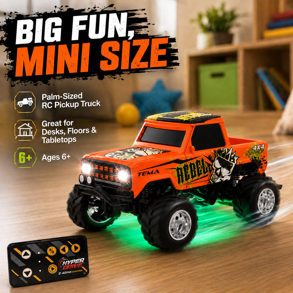 THIN AIR Hyper Drive Mini RC Retro Truck