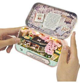 HANDS CRAFT Sakura Station Mini Tiniature