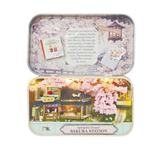 HANDS CRAFT Sakura Station Mini Tiniature