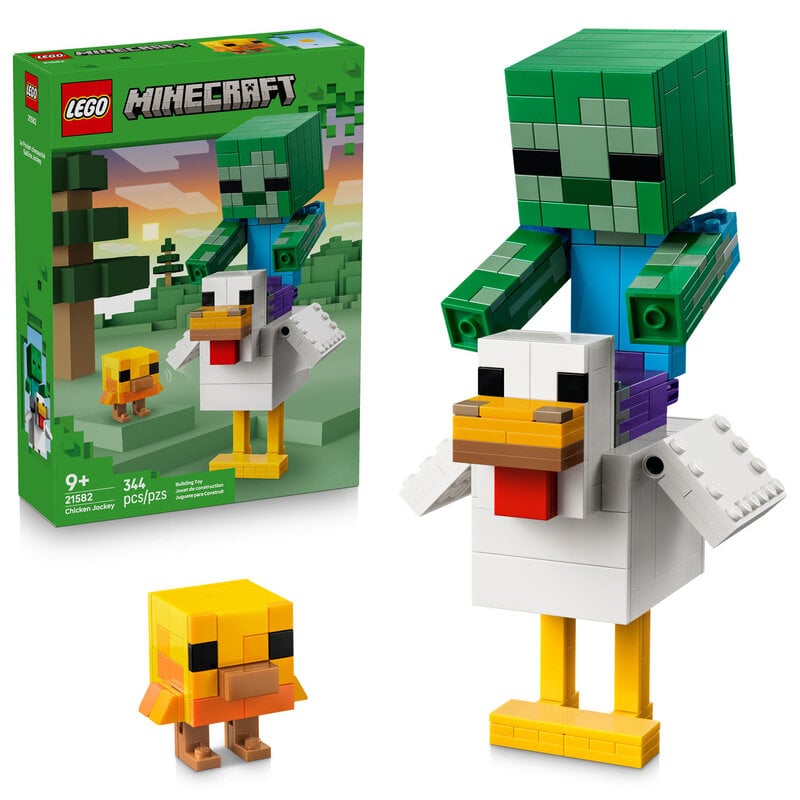 TOYHOUSE MINECRAFT Chicken Jockey