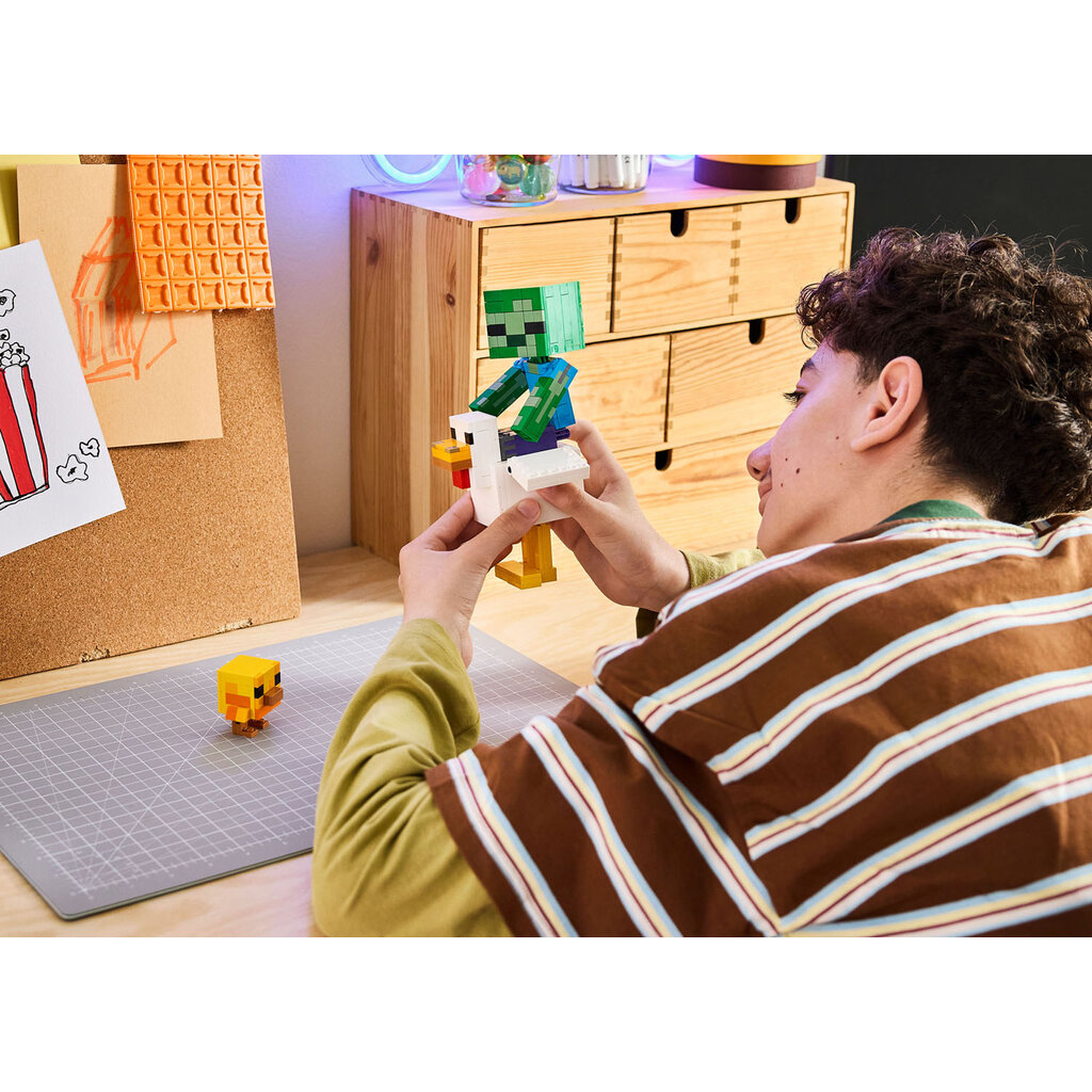 TOYHOUSE MINECRAFT Chicken Jockey