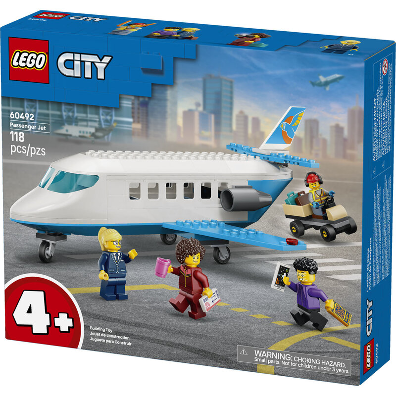 TOYHOUSE CITY Passenger Jet
