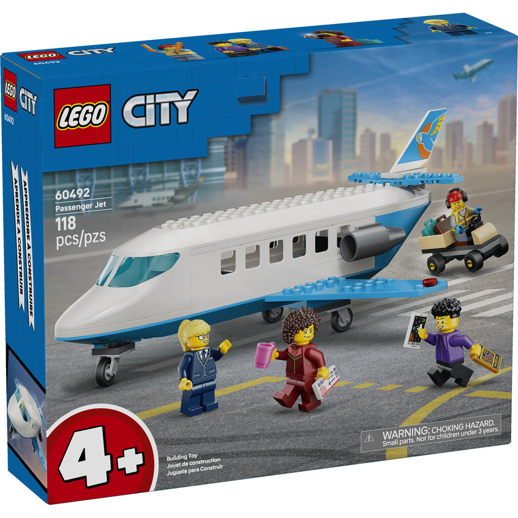 TOYHOUSE CITY Passenger Jet