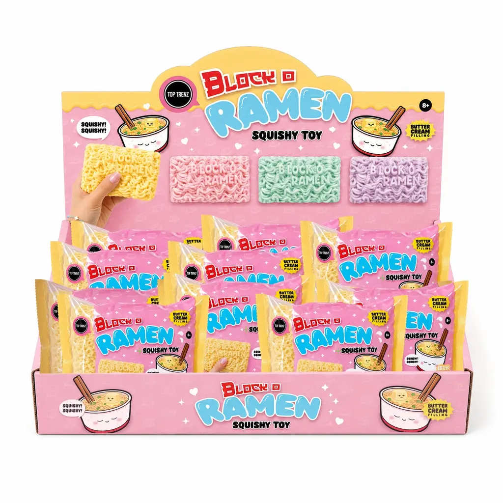 TOP TRENZ Block O Ramen - Butter Squisher
