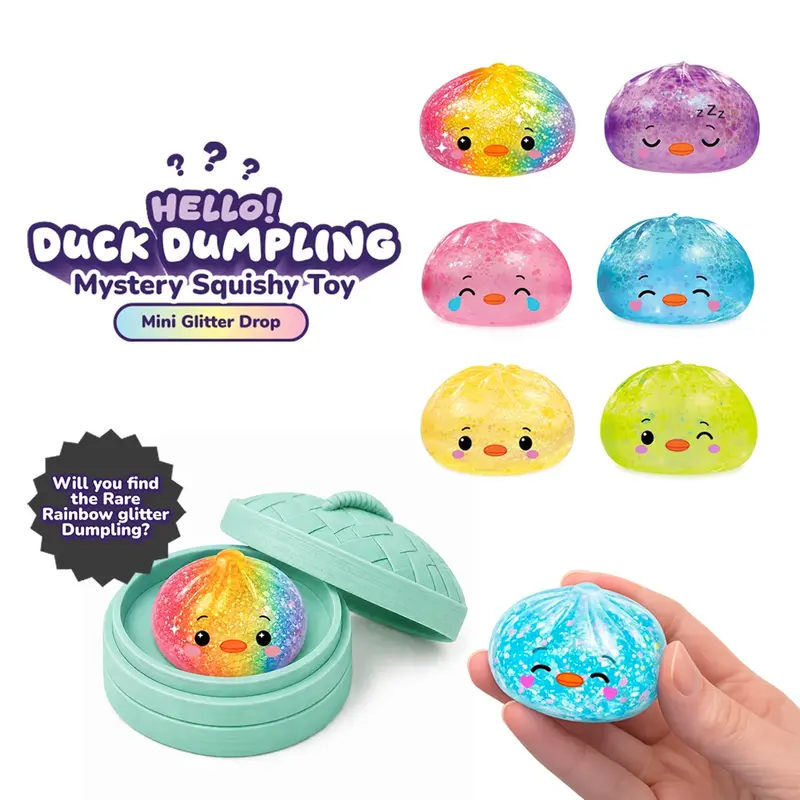 TOP TRENZ Hello Duck Dumpling - Mini Sugar Glitter Edition