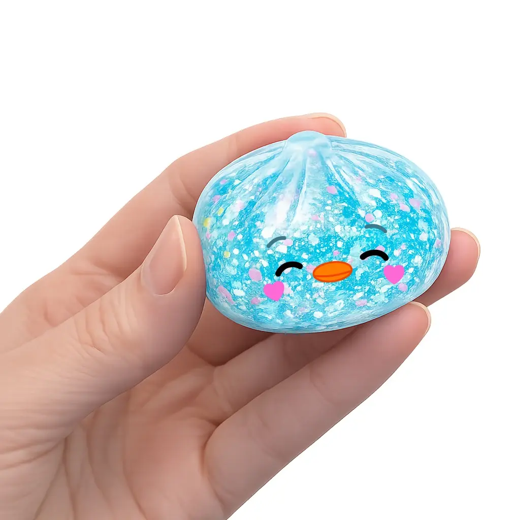 TOP TRENZ Hello Duck Dumpling - Mini Sugar Glitter Edition