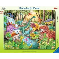 RAVENSBURGER Dinosaur Roar 30 Pc Frame Puzzle