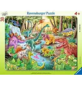 RAVENSBURGER Dinosaur Roar 30 Pc Frame Puzzle