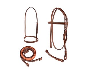 Leather Race Bridle Set Cook Feed Outdoor