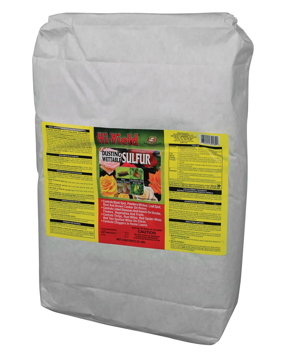 HI YIELD SULFUR 25# - Cook Feed & Outdoor