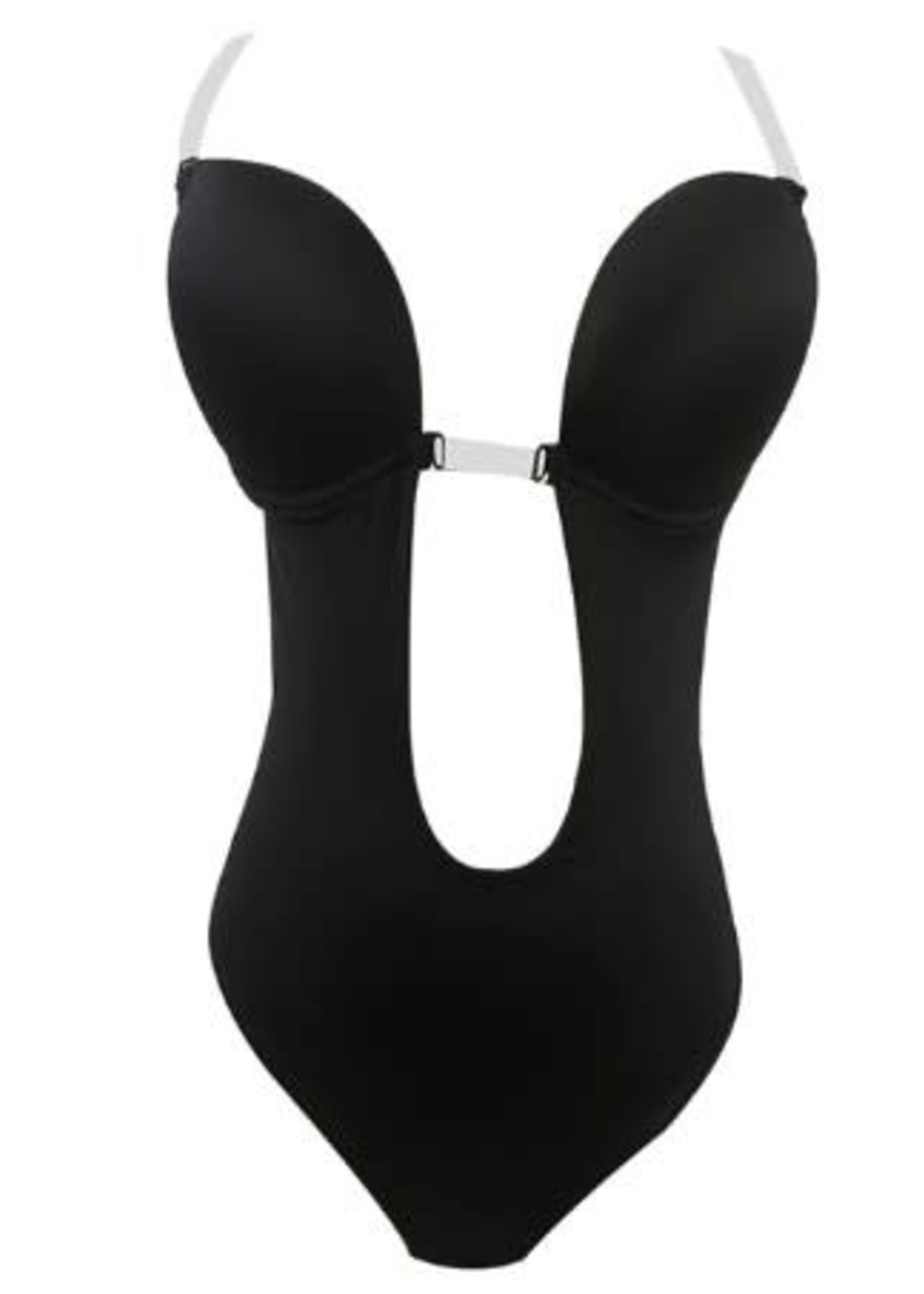 One Piece Plunge Backless Bra