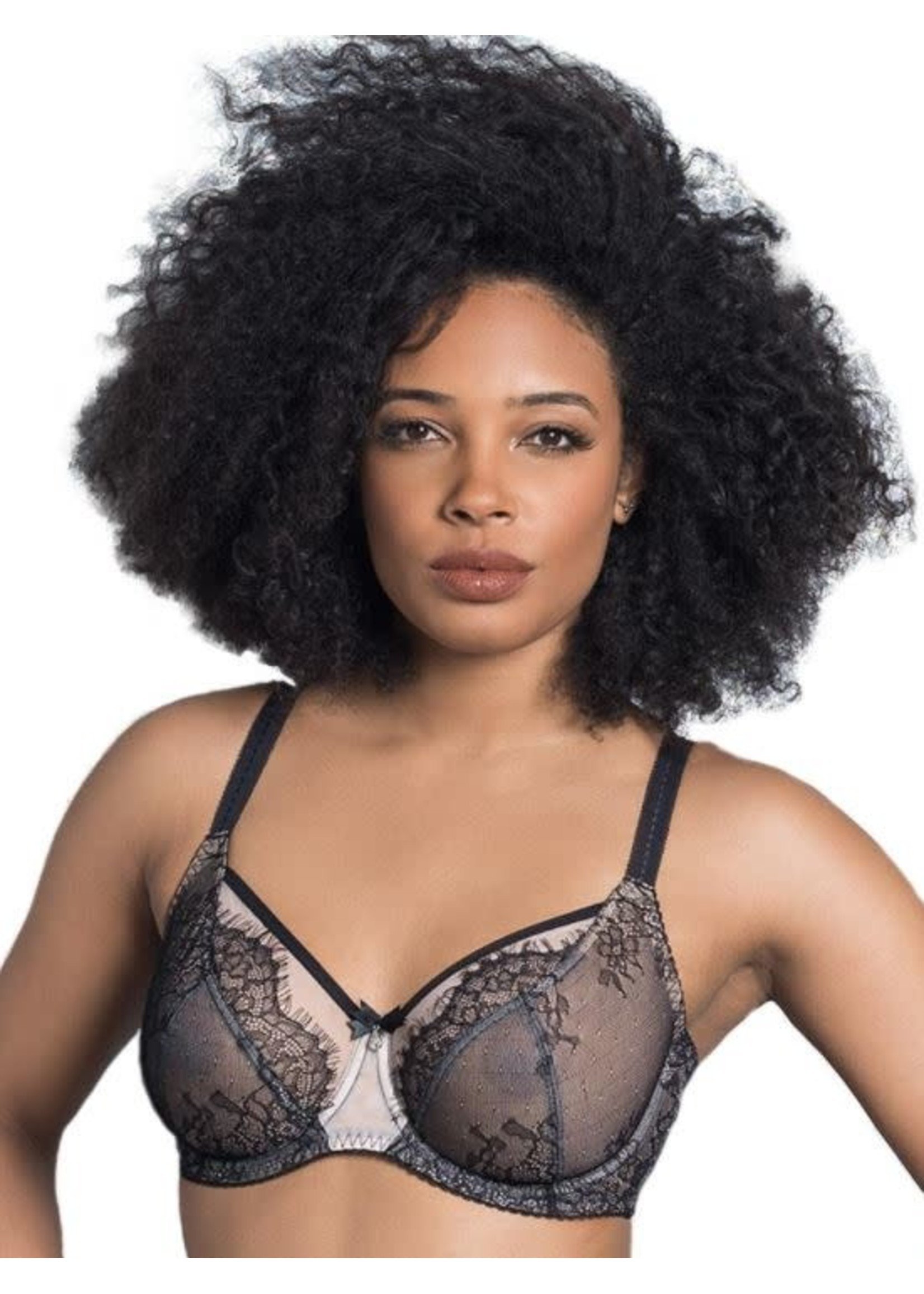 Stretch Lace Underwire Bra - Black – We Fit Lingerie