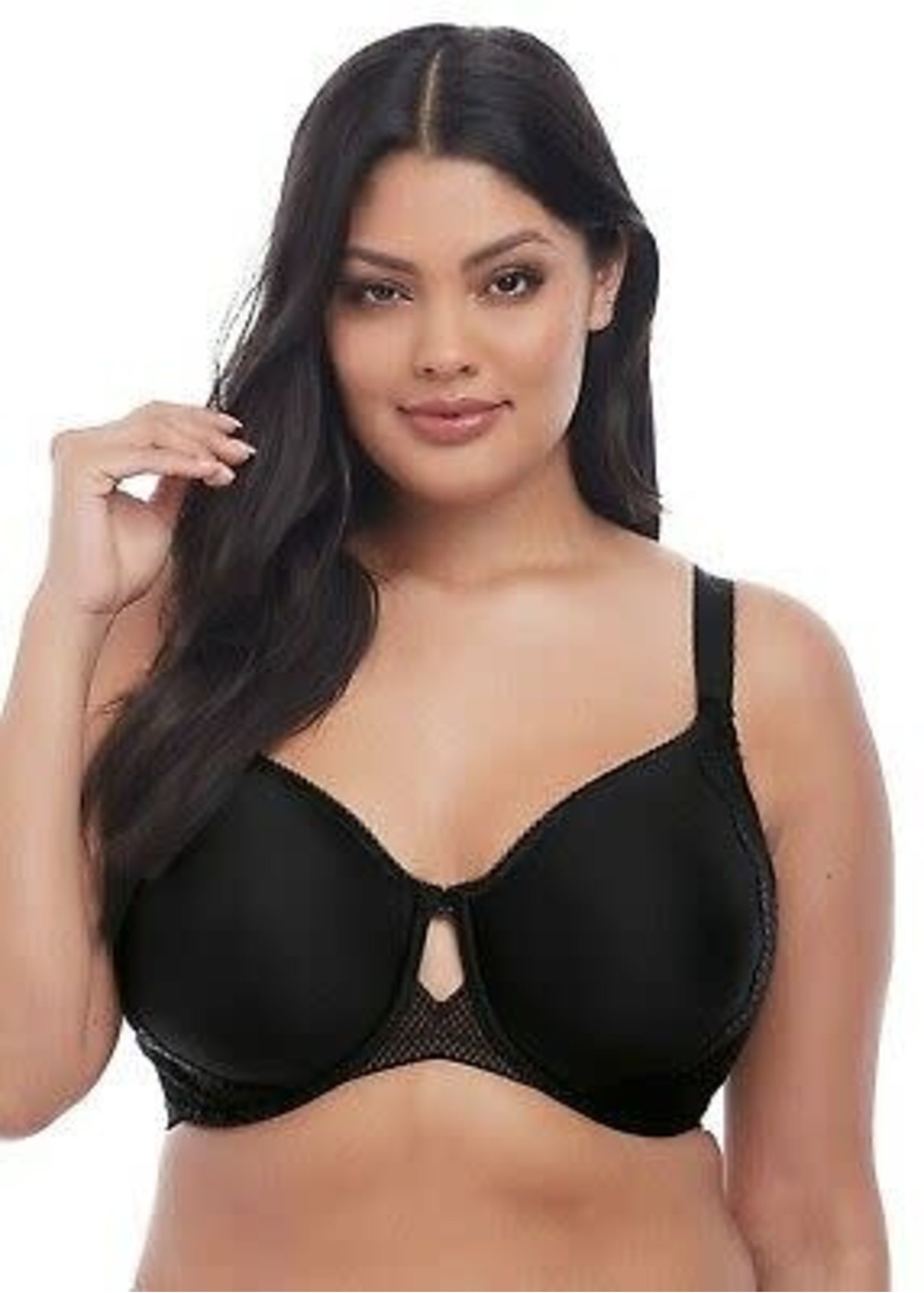 Elomi Smooth Moulded Bra - Black