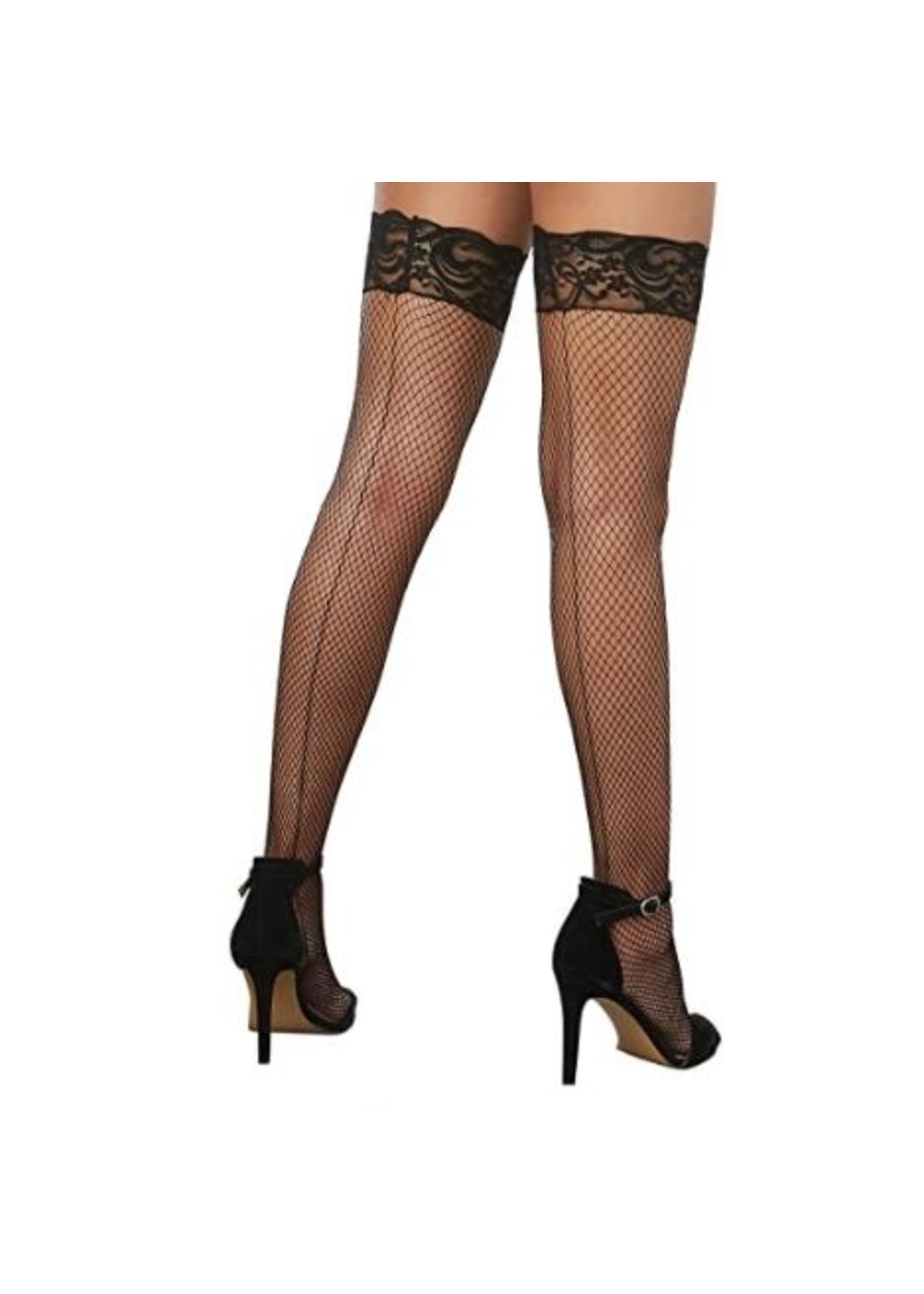 Dreamgirl womens Glittery Lurex Pantyhose With Non-slip Silicone