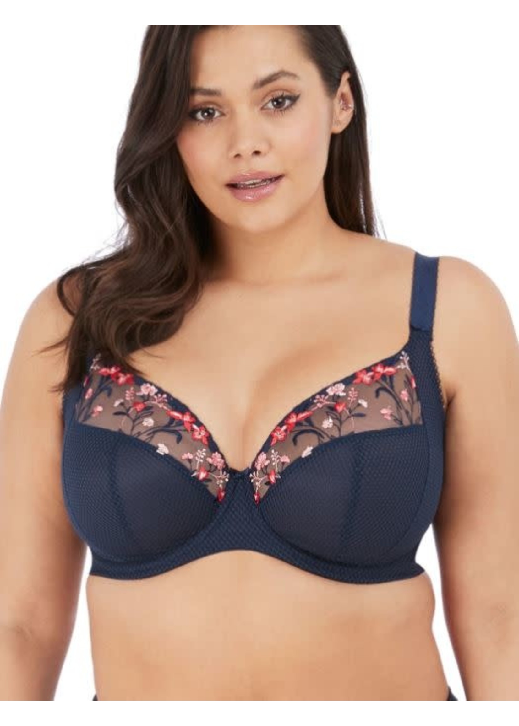 Elomi Womens Charley Plunge Underwire Bra : : Clothing, Shoes &  Accessories