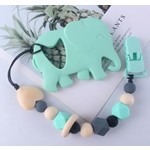 Elephant Silicone Teether Chain