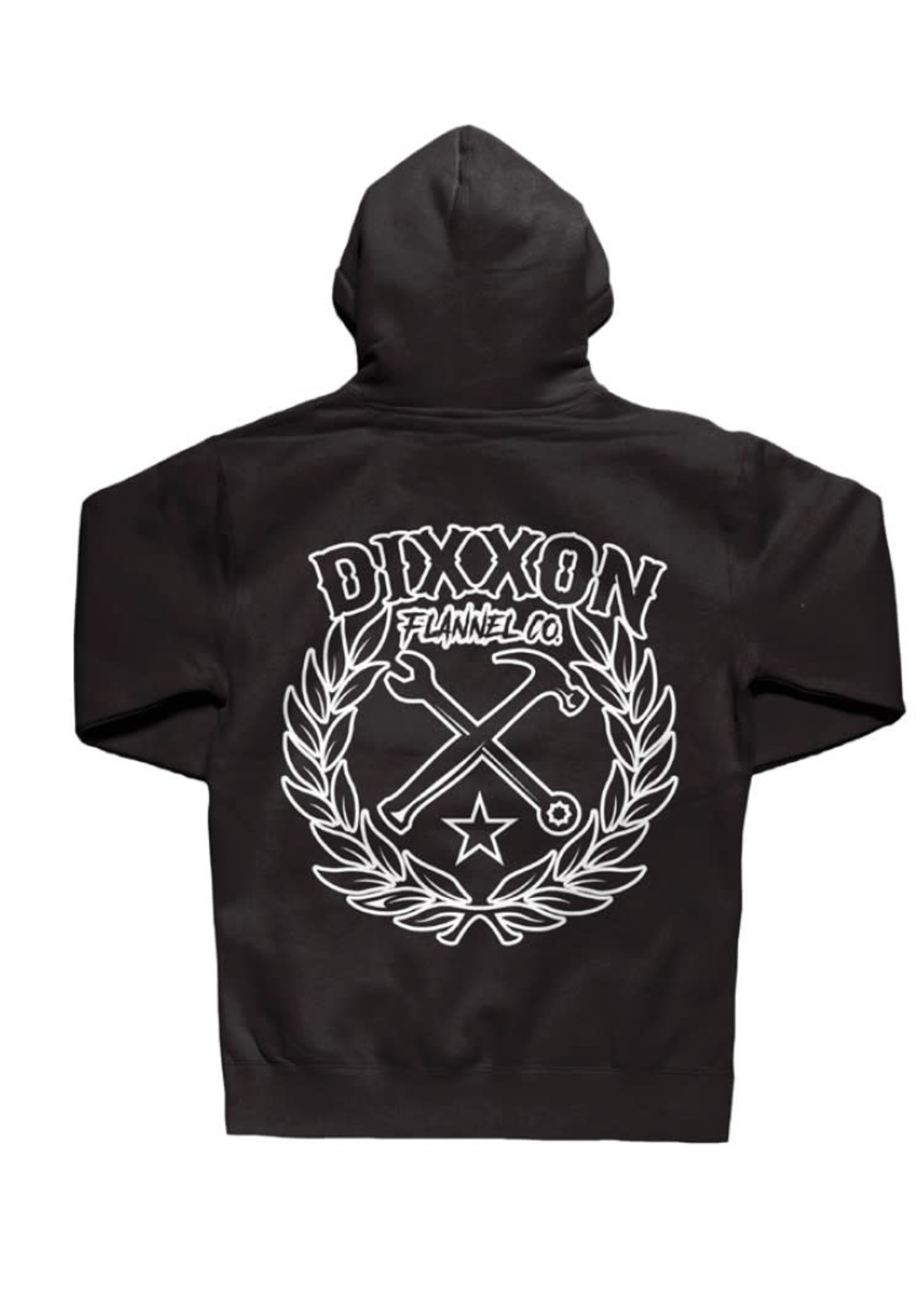 Dixxon Dixxon Sketchy Crest Hoodie