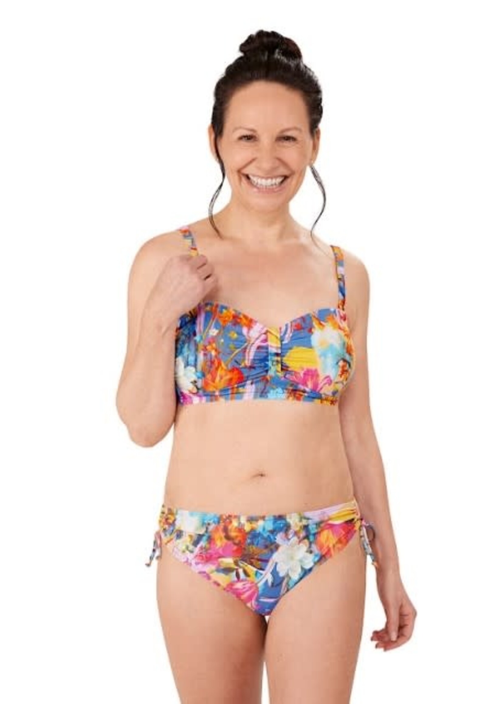 Amoena Women's Standard Summer Day Two-Piece Pocketed Mastectomy Bikini Top