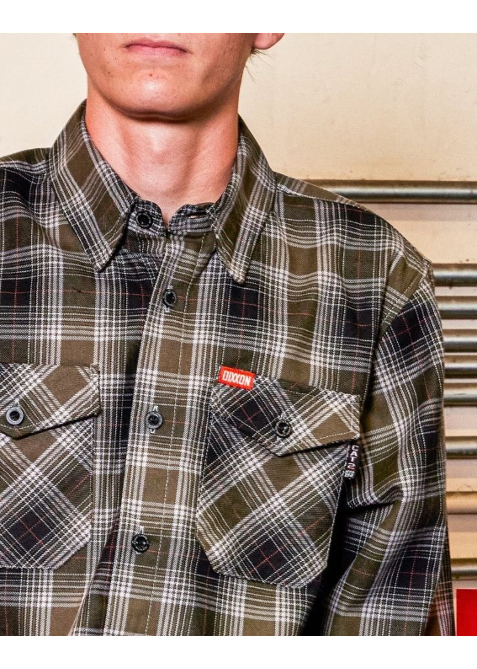 Knox FR Flame Resistant Plaid Button-Down Collared Work Shirt