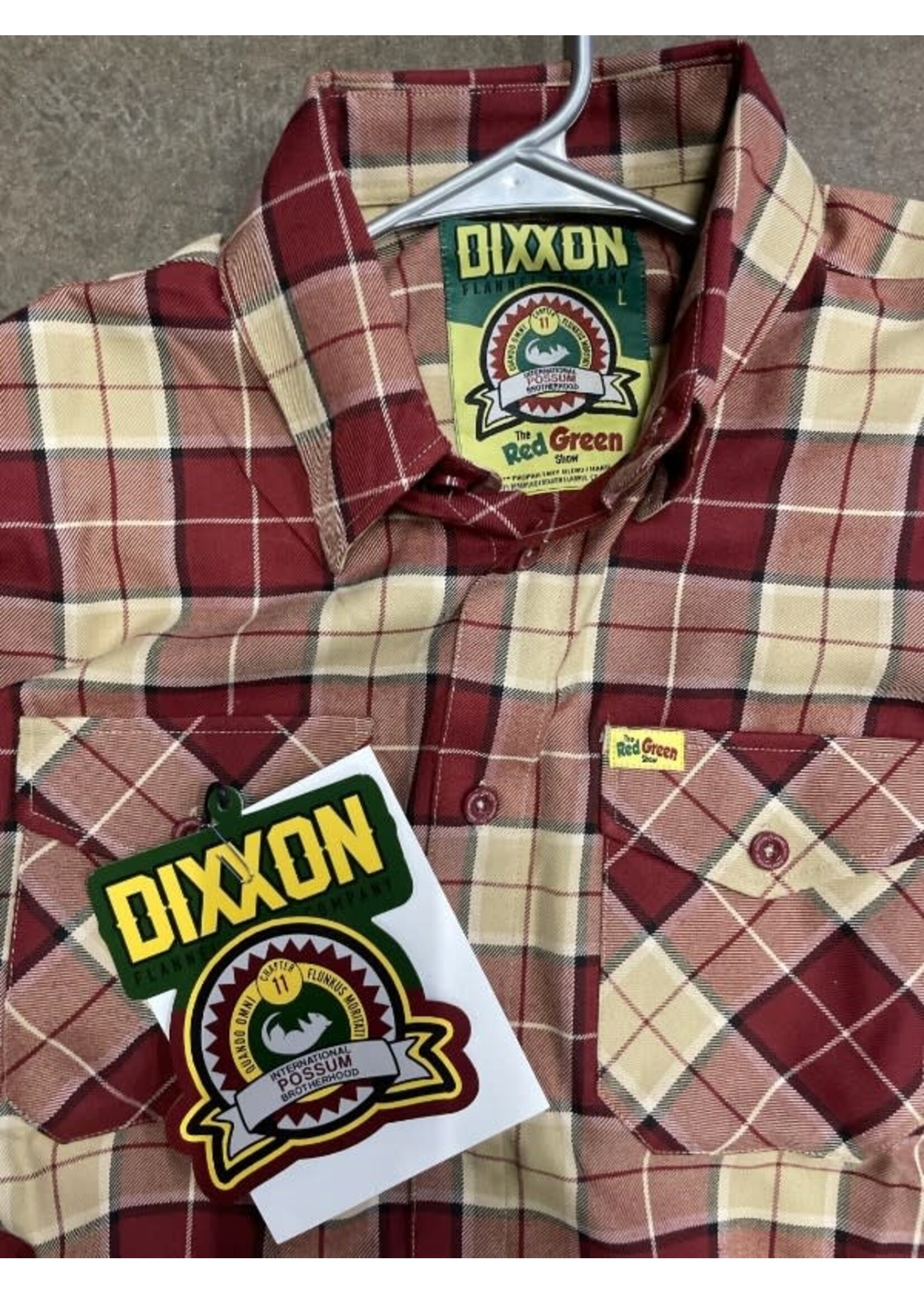 Dixxon Dixxon Red Green Flannel