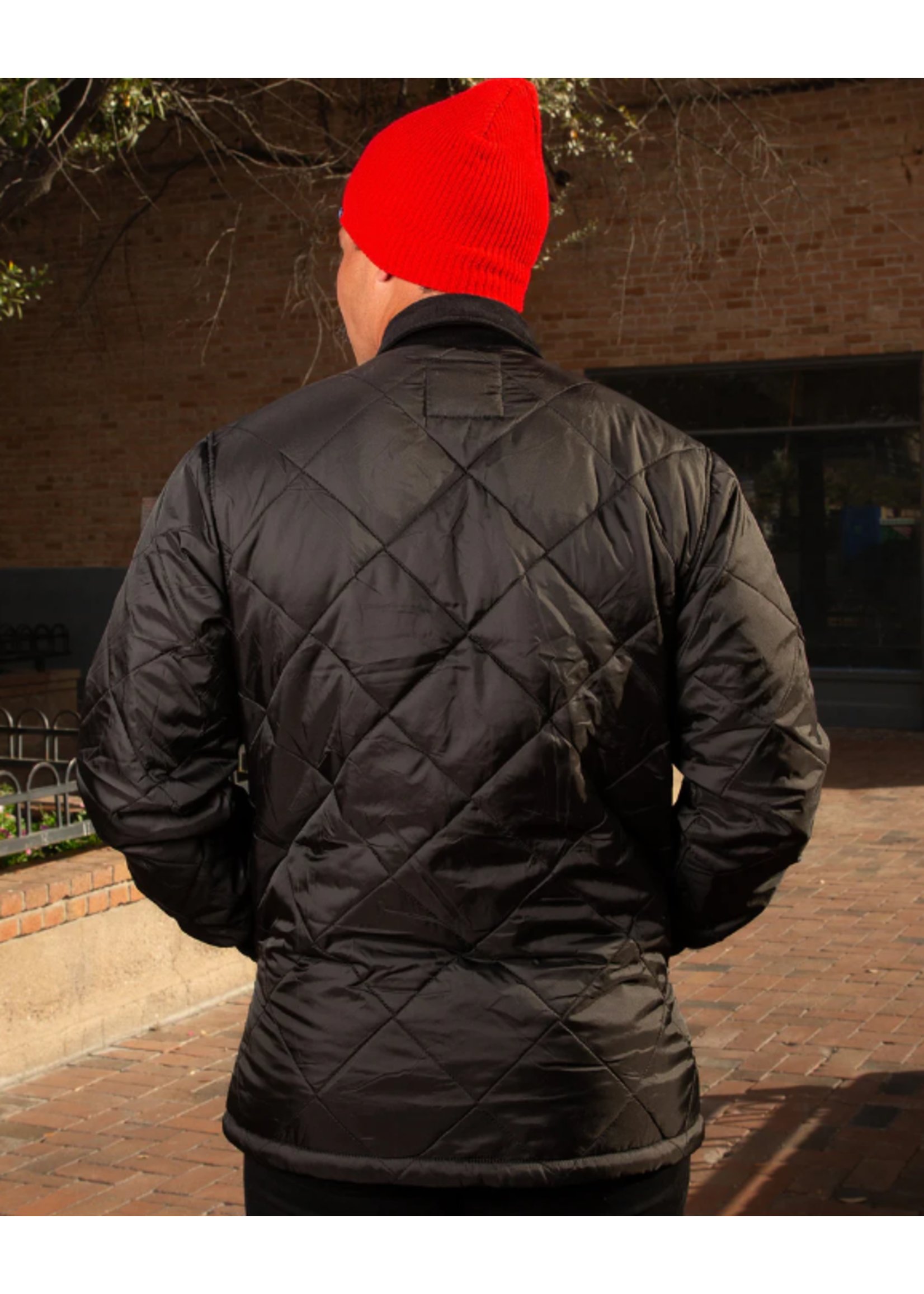 Dixxon Dixxon Diamond Stitch Quilted Jacket