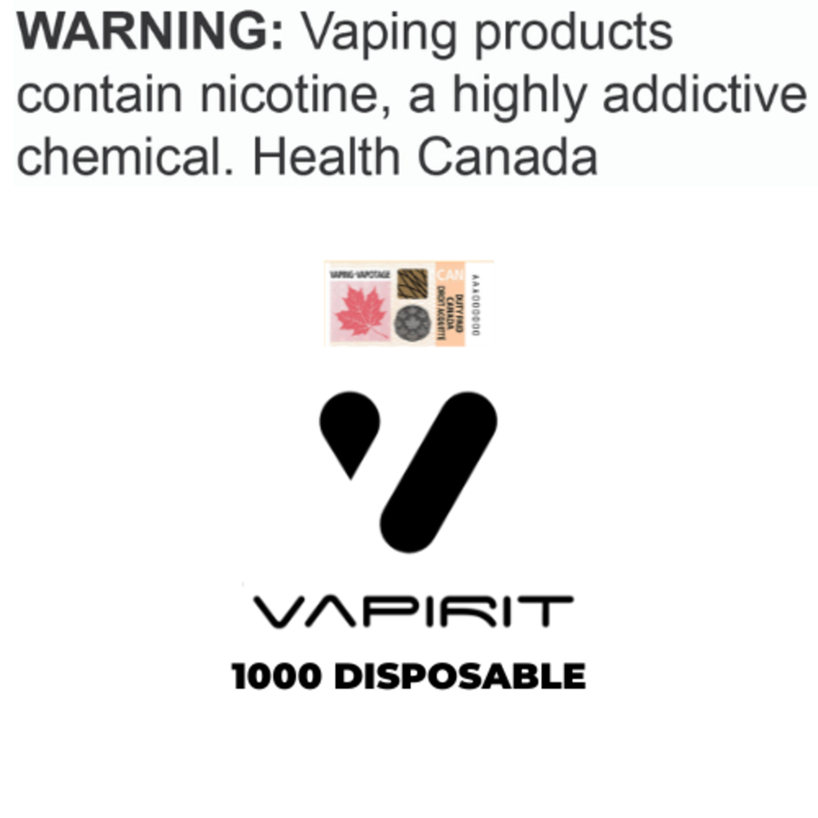 Vapirit Vapirit Disposable [ET]