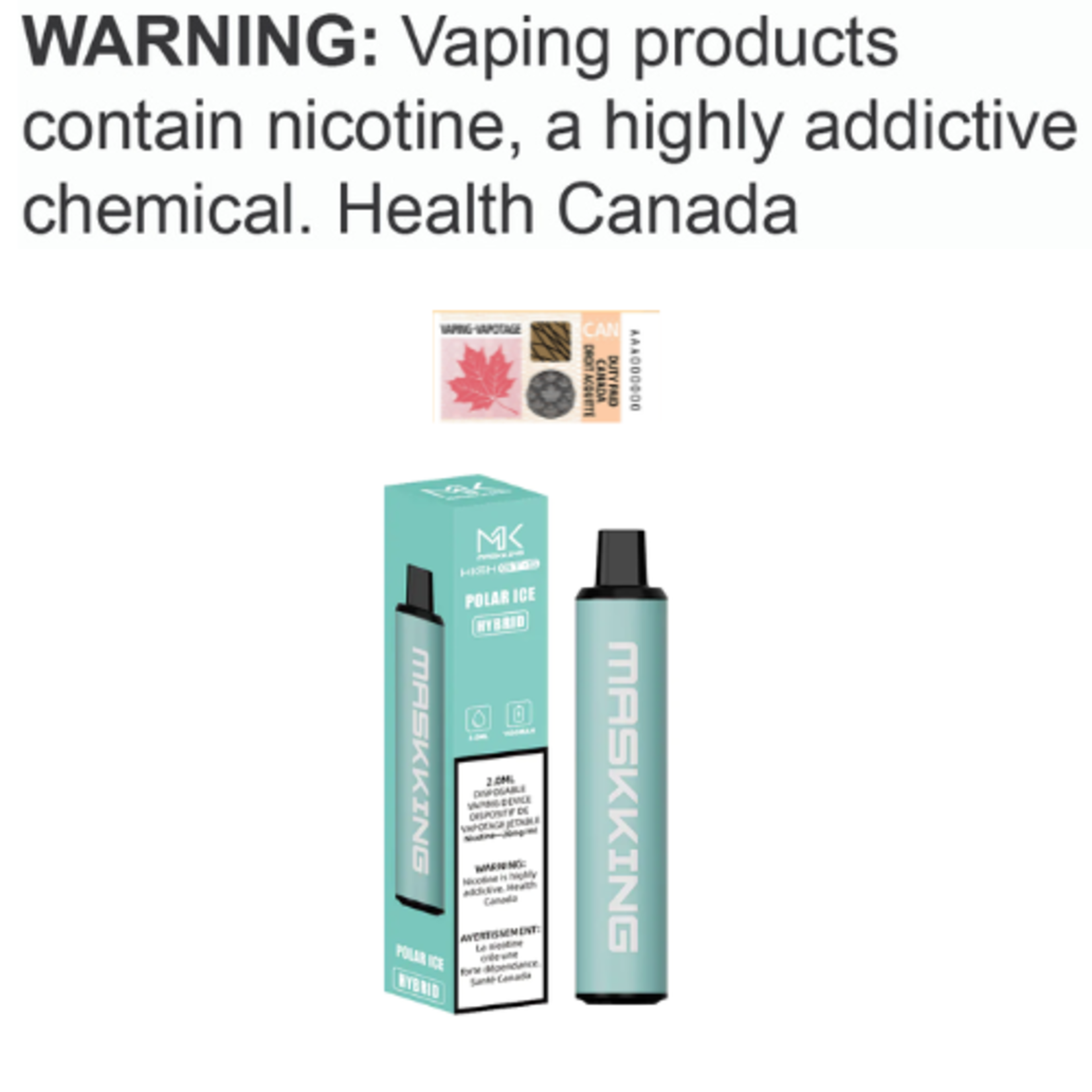 Maskking GTS Maskking High GTS Disposable [ET]