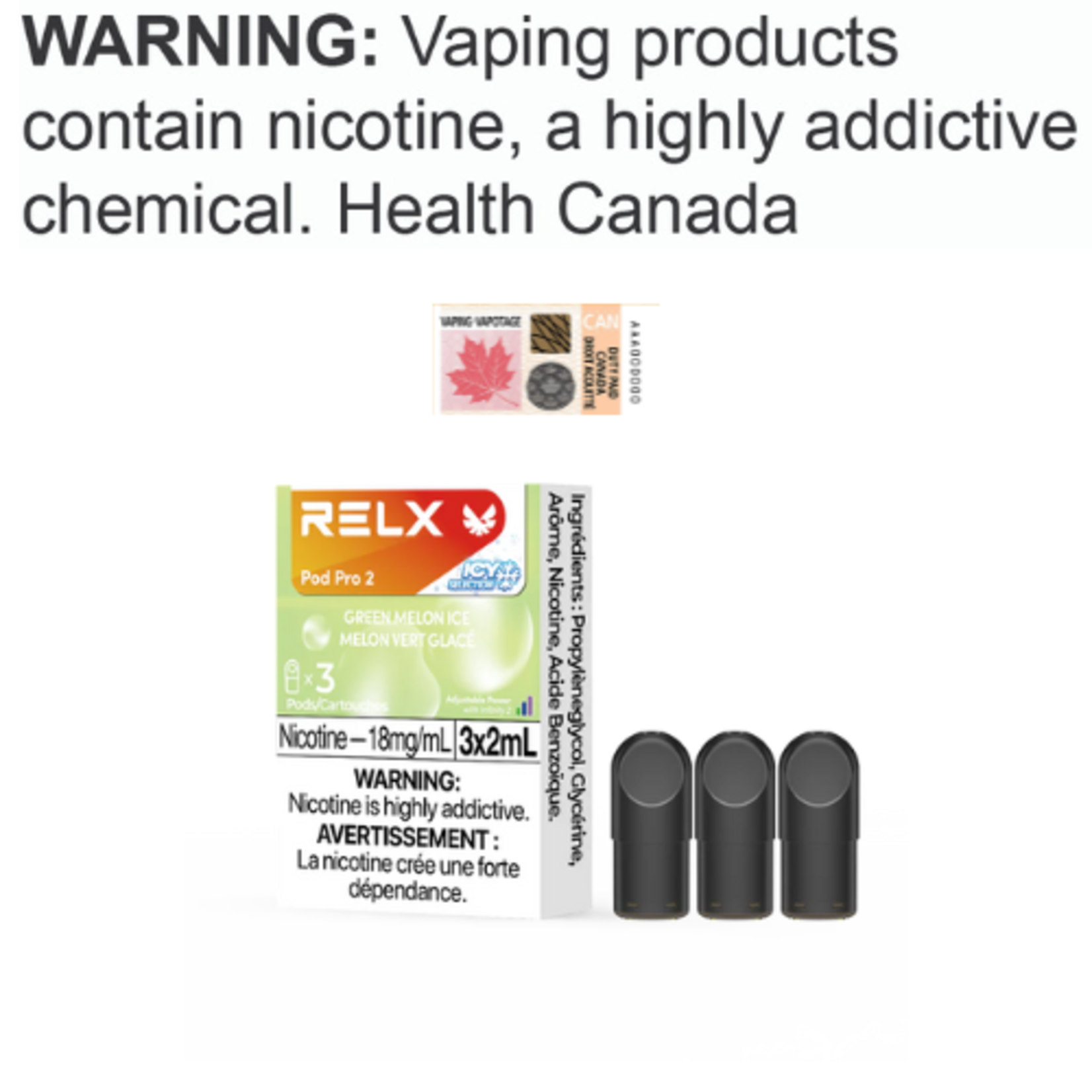 RELX Relx Pro 2 Pods (3 Pack) [ET]