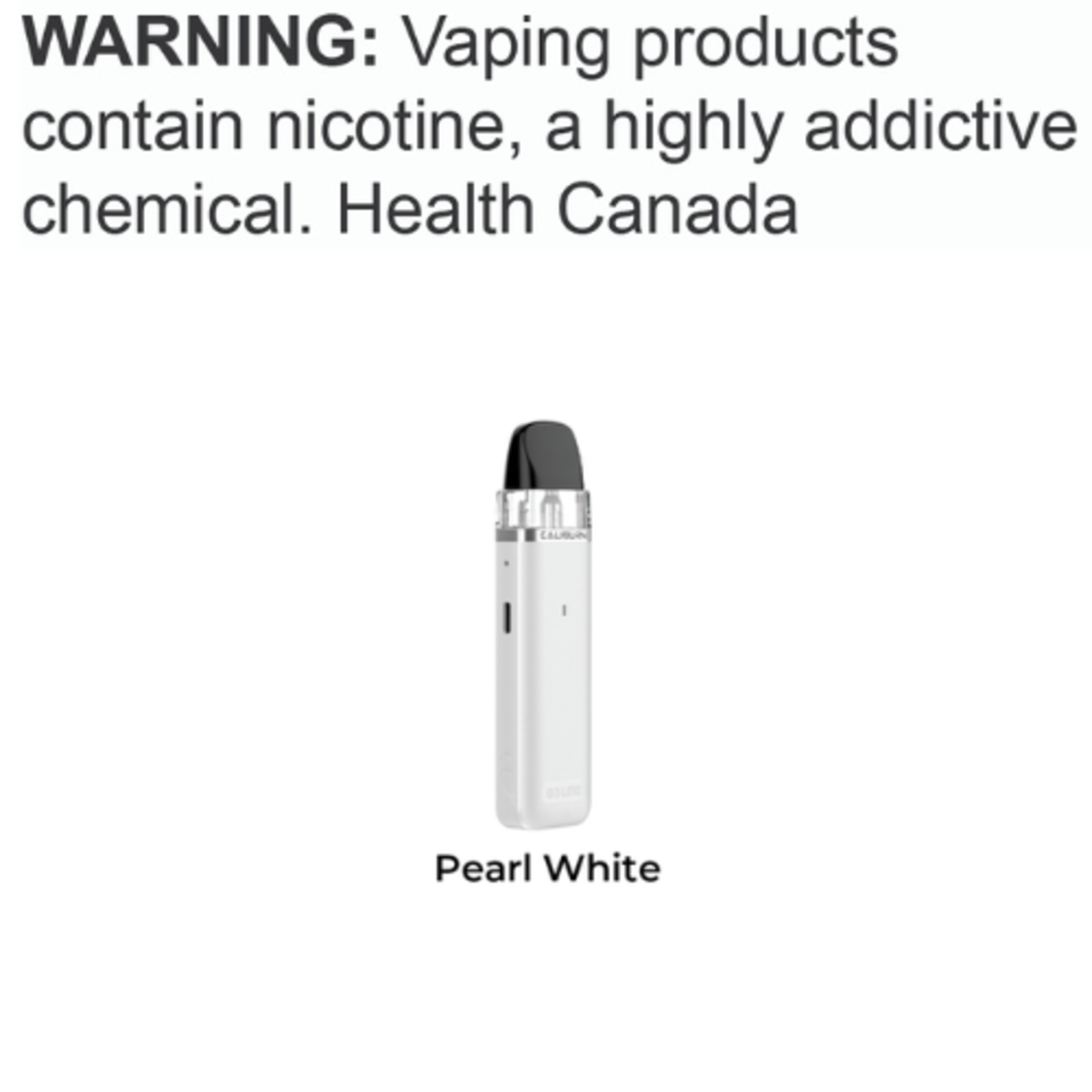UWELL Uwell Caliburn G3 Lite Pod Kit [CRC][BC]