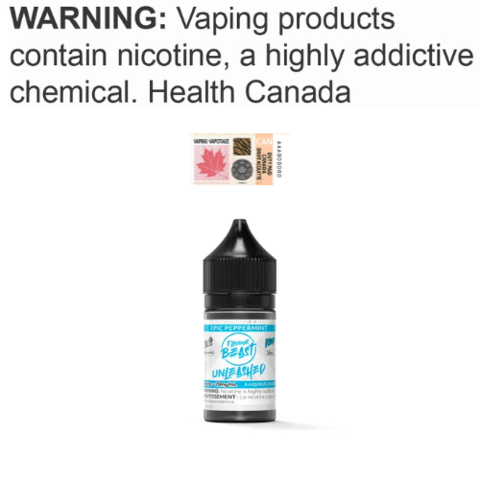 Flavour Beast Salt Flavour Beast Unleashed Salt [ET]