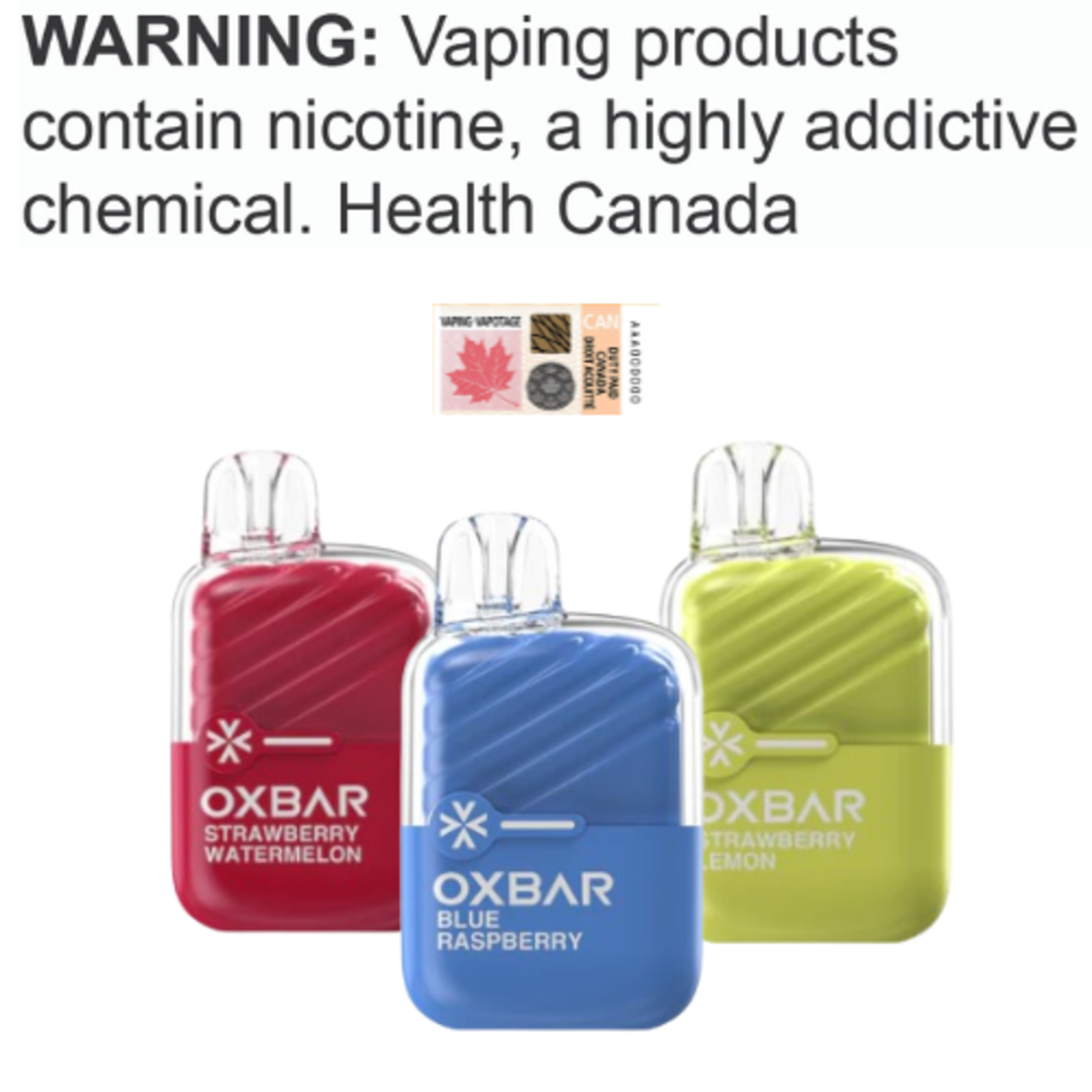 OXBAR Rocky Vapor Oxbar Mini 1200 [ET]