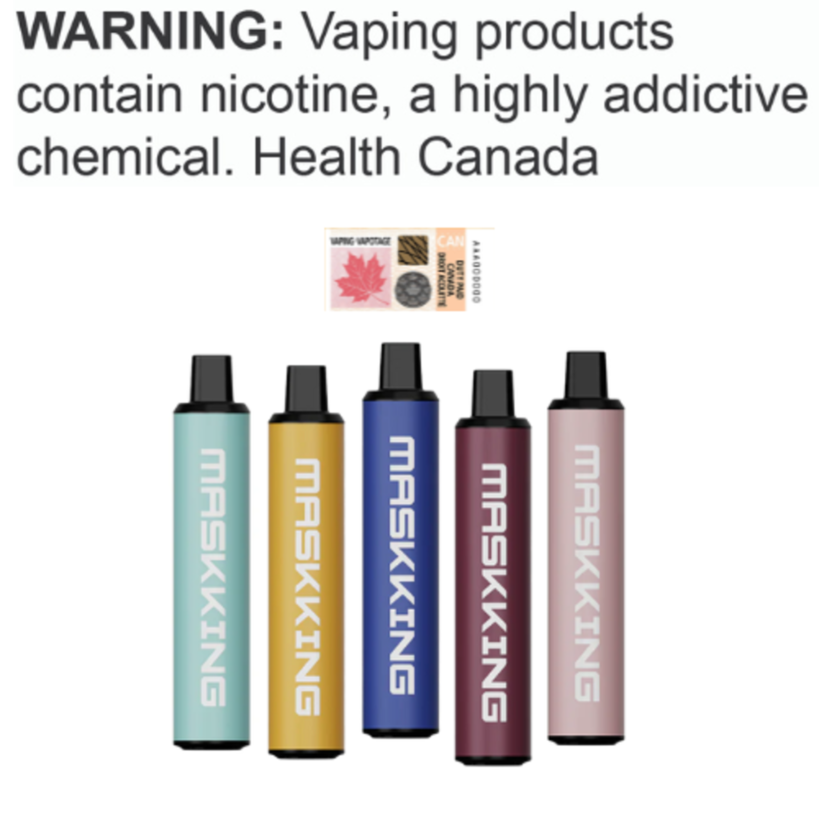 Maskking GTS Maskking High GTS Disposable [ET]