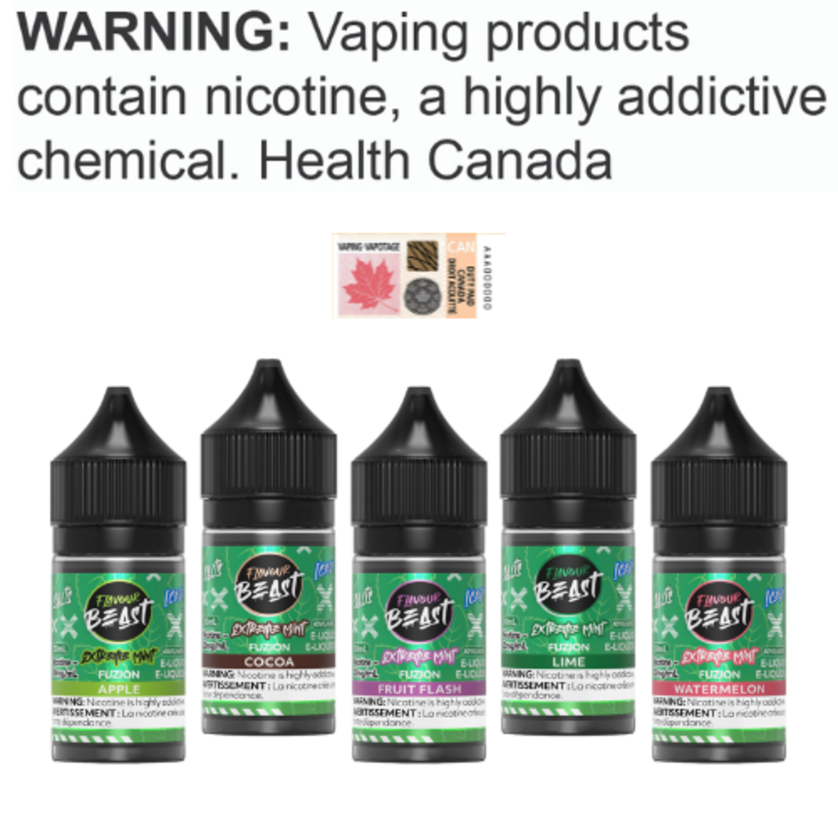 Flavour Beast Salt Flavour Beast Extreme Mint Fuzion Salt [ET]