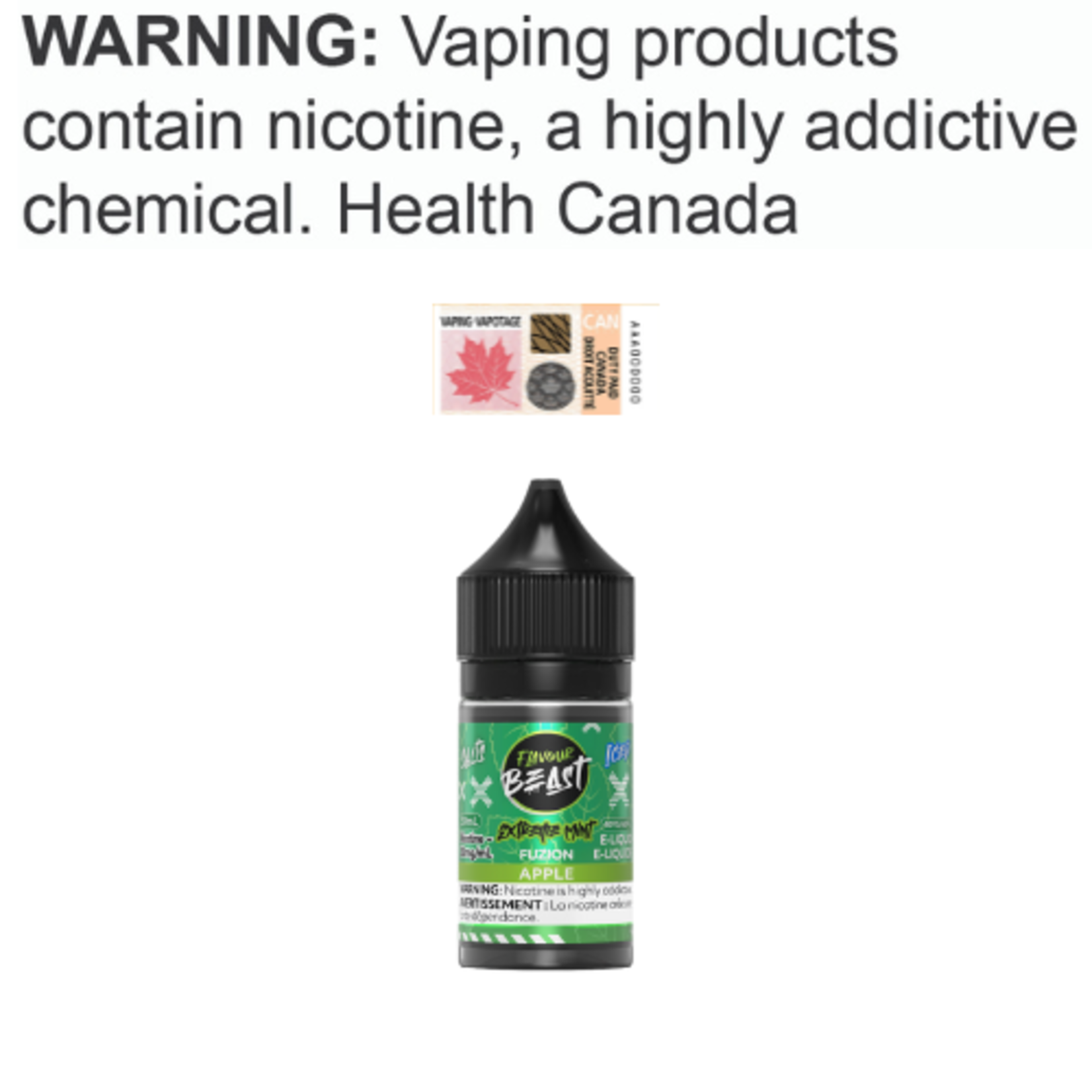 Flavour Beast Salt Flavour Beast Extreme Mint Fuzion Salt [ET]