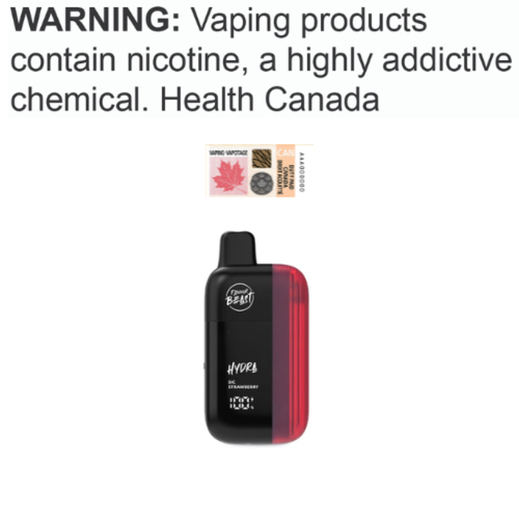 Flavour Beast Hydra Flavour Beast Hydra Disposable [ET]
