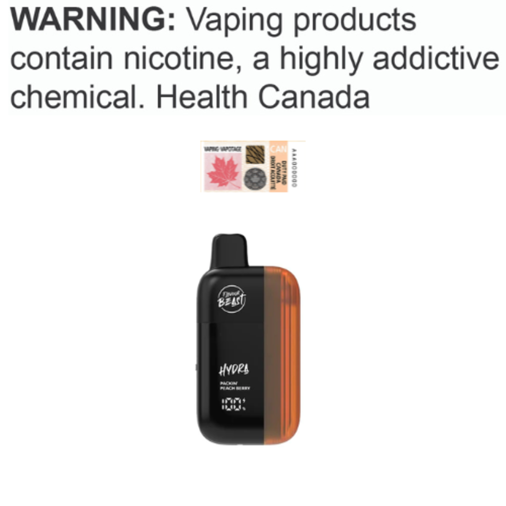 Flavour Beast Hydra Flavour Beast Hydra Disposable [ET]