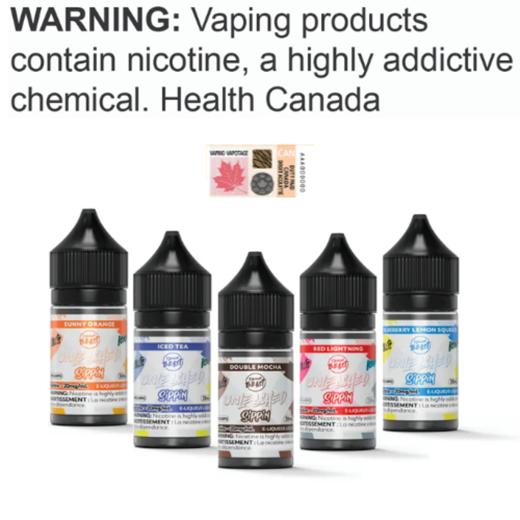Flavour Beast Salt Flavour Beast Unleashed Sippin Salt [ET]