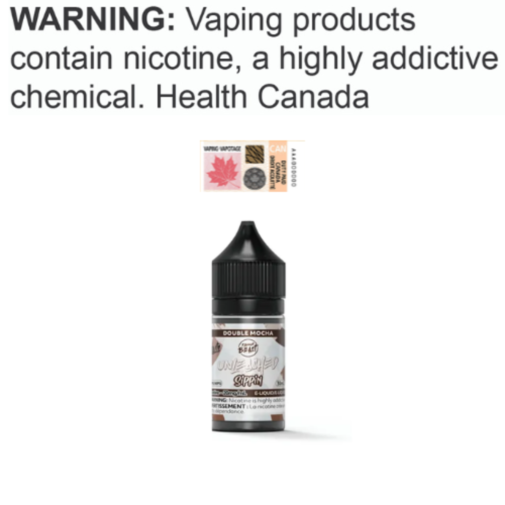 Flavour Beast Salt Flavour Beast Unleashed Sippin Salt [ET]