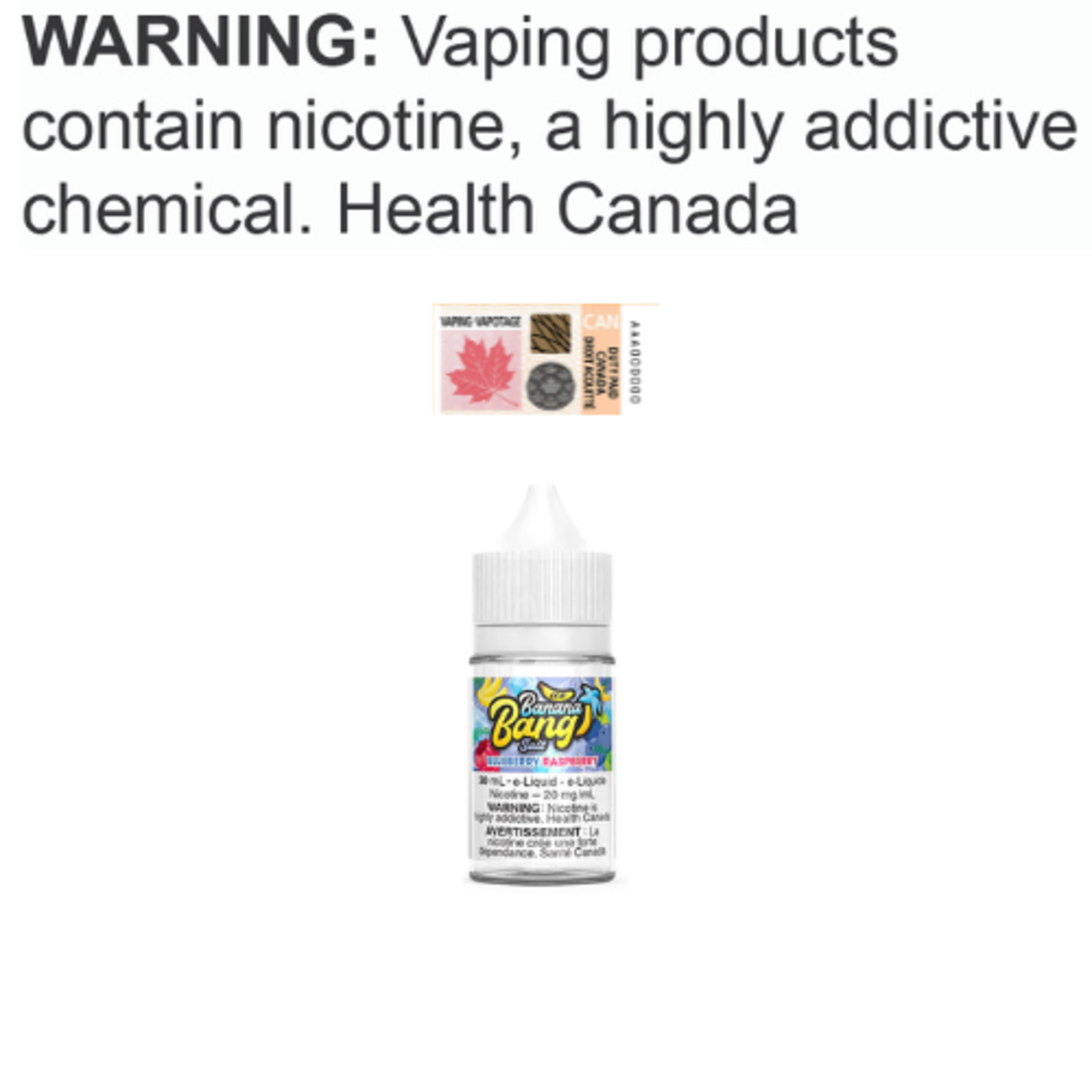 Banana Bang Salt Banana Bang Ice Salt [ET]