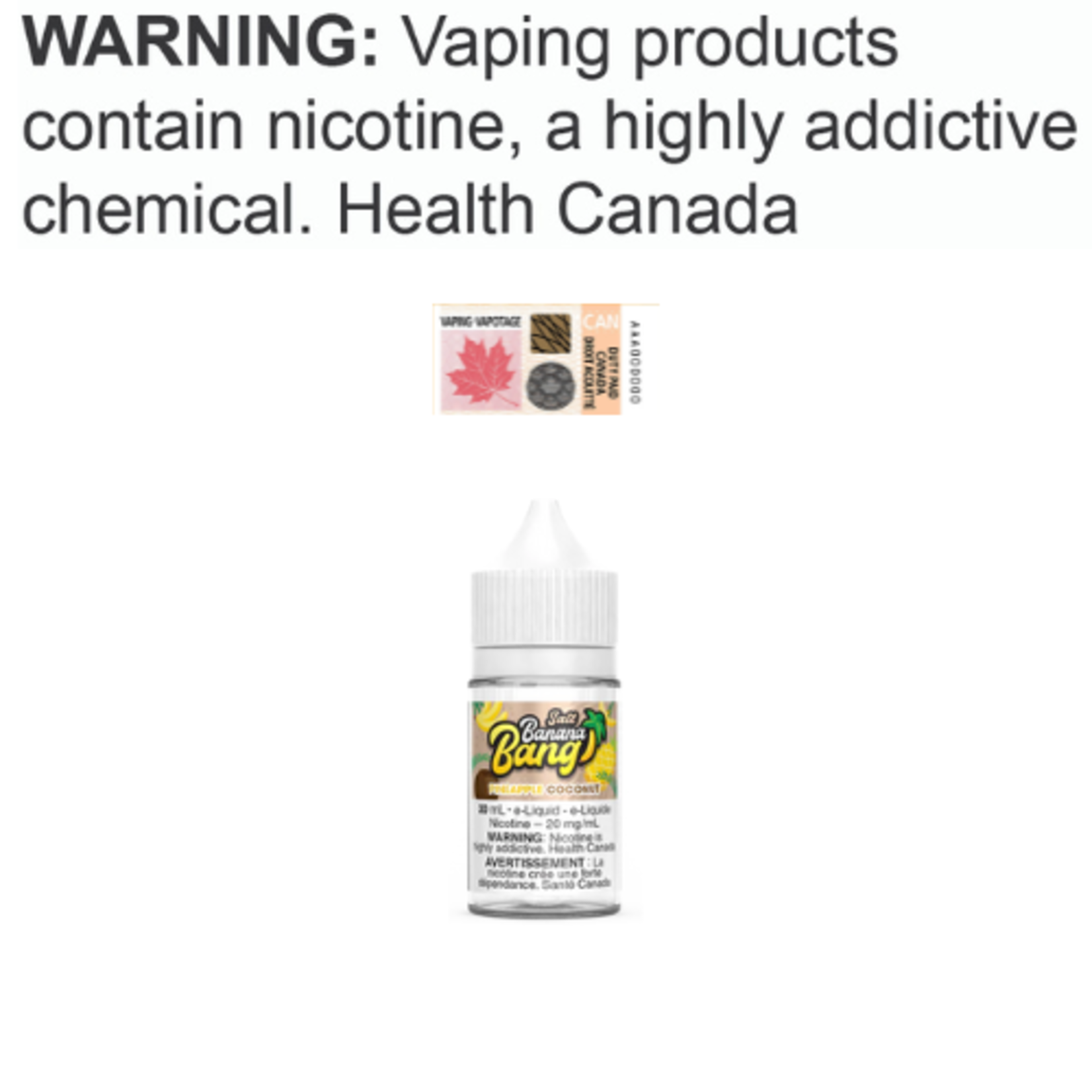 Banana Bang Salt Banana Bang Salt [ET]