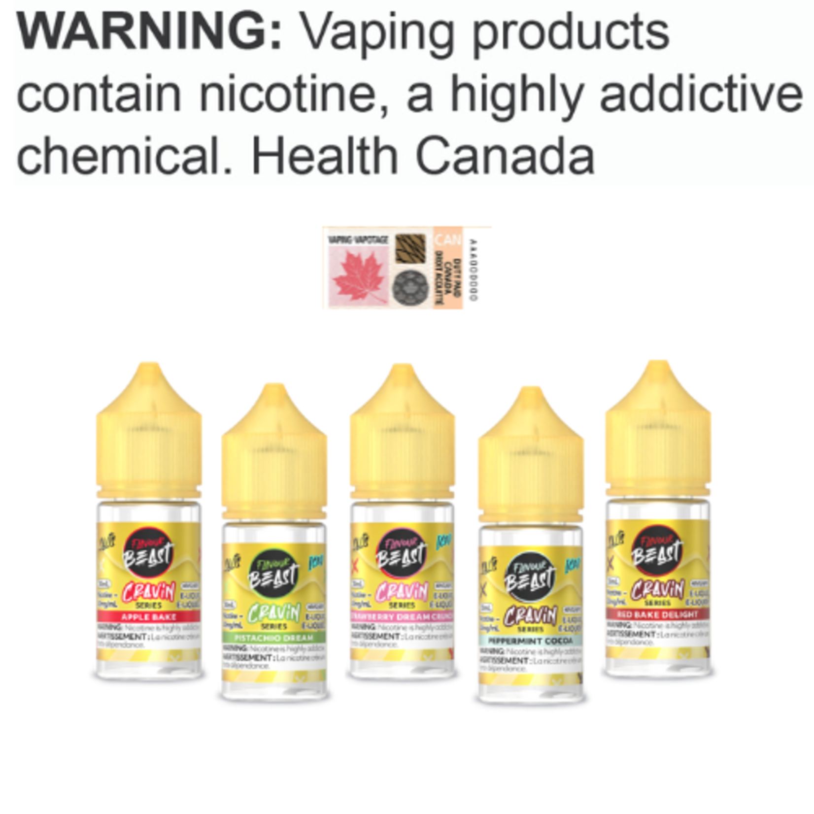 Flavour Beast Flavour Beast Cravin Salt [ET]