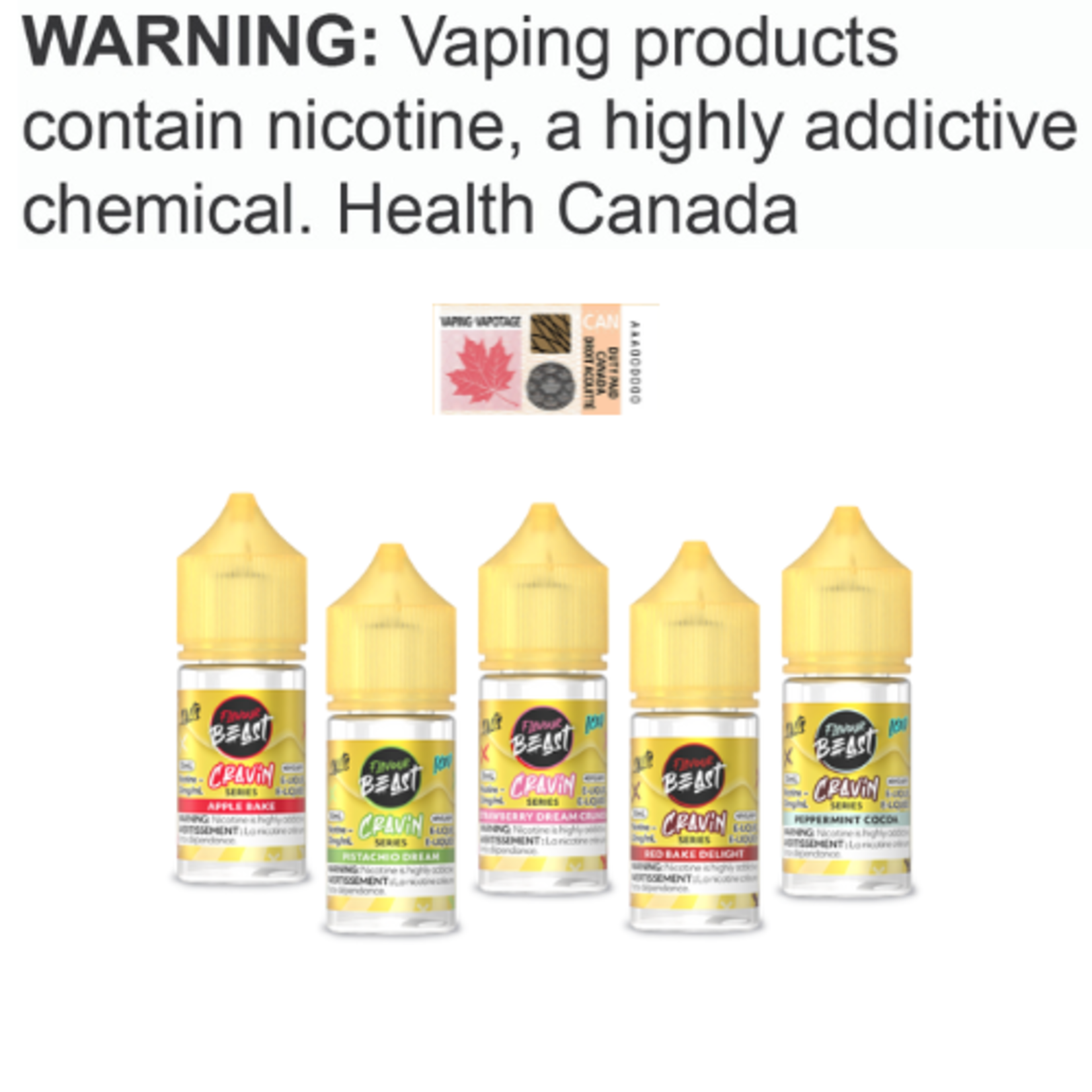 Flavour Beast Salt Flavour Beast Cravin Salt [ET]