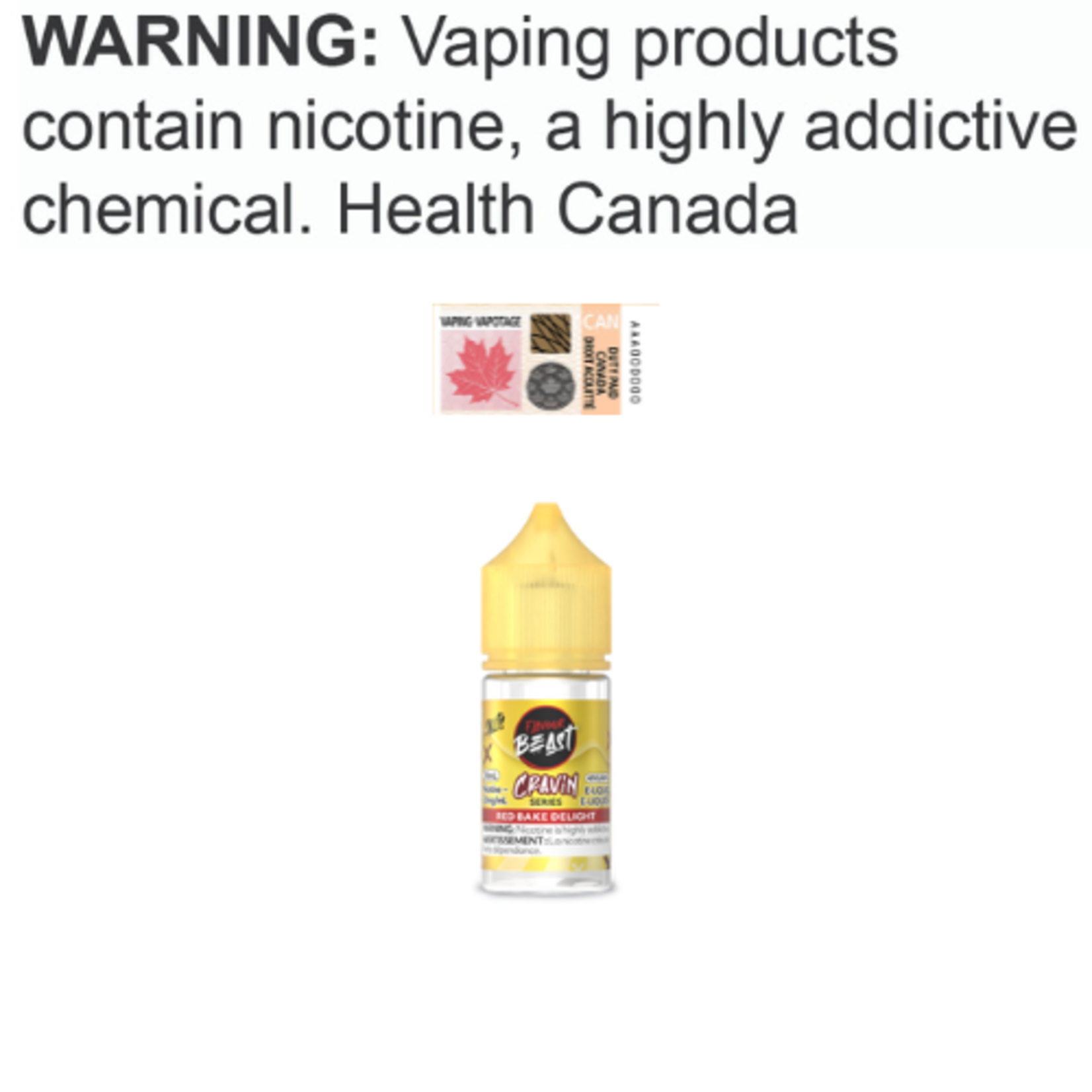 Flavour Beast Salt Flavour Beast Cravin Salt [ET]