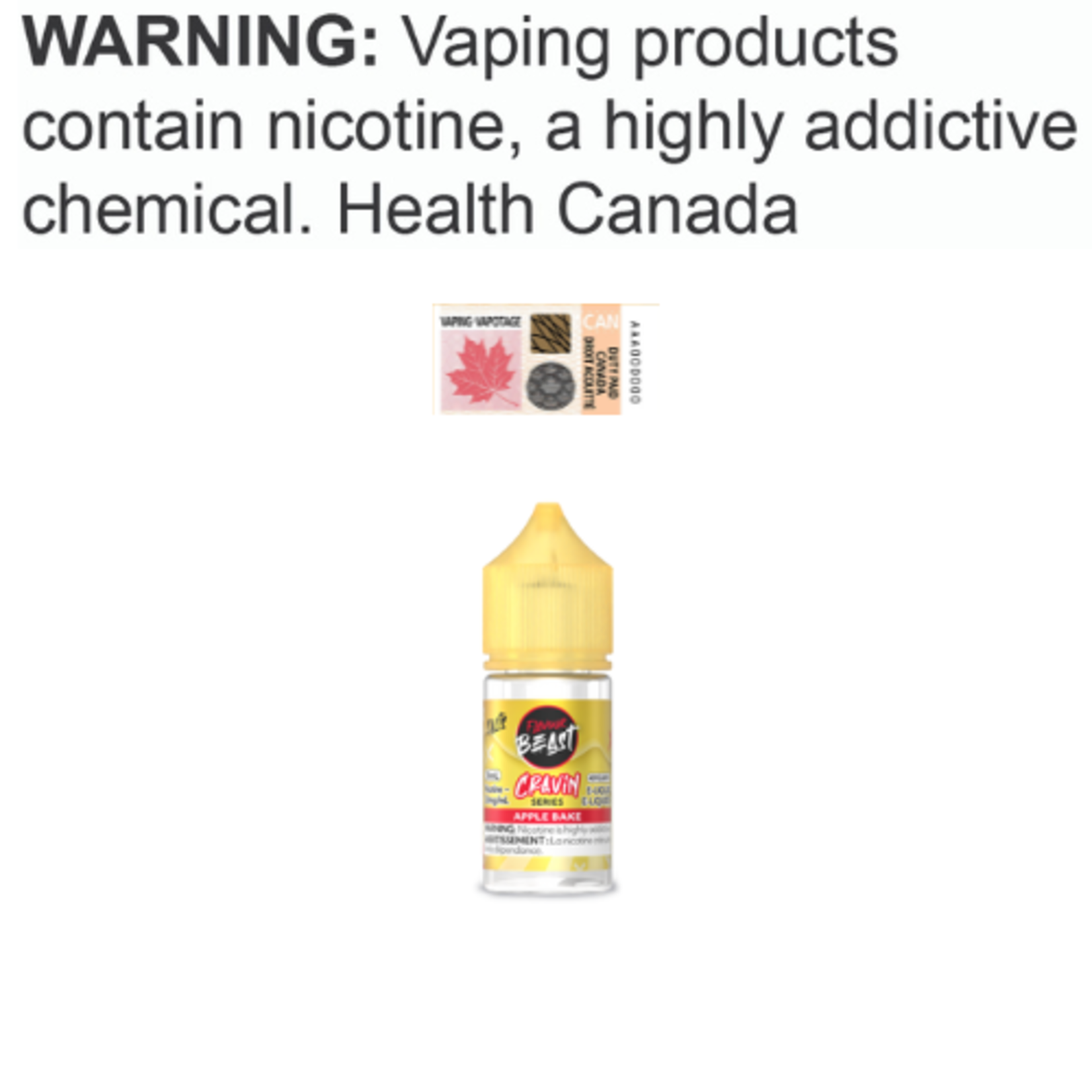 Flavour Beast Salt Flavour Beast Cravin Salt [ET]